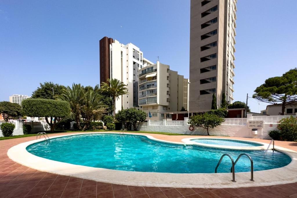 Calpe Apartamento Lujoso Bajo Terasa Piscina Aire Cerca Playa Pueblo Exteriér fotografie